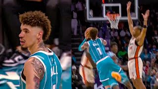 LAMELO’S INSANE SHOT 🤯🔥 Commentators Were SHOCKED 🤣 [upl. by Hpesoy678]