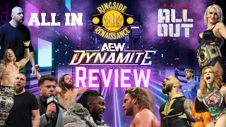 RRW Weekly Review AEW Going All In and All Out [upl. by Ynnatirb]