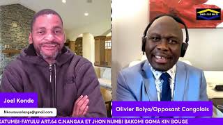 INVITE OLIVIER BOLYA APANZI GÉRENCE YA UDPS FATSHI NA POUVOIR CNANGAA AKOMA KIN OPPOSITION A64 [upl. by Furie502]