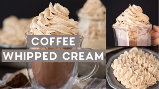 Coffee Whipped Cream [upl. by Haimerej]