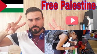 Raja Meziane  Free Palestine   ردة فعل مغربي على الفحلة رجاء مزيان [upl. by Notac]