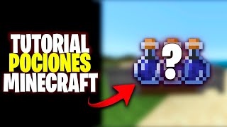 CÓMO HACER POCIONES EN MINECRAFT 120 BEDROCK  JAVA [upl. by Euqinay]