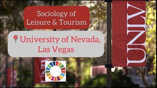 UNLV Students Message for Sustainable Tourism The Sustainable Development Goals Sociology [upl. by Nisse543]