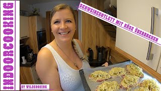 Schweinekotlett mit Käse überbacken [upl. by Sorvats]