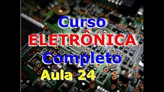 Curso Completo de Eletronica Aula 24 Acumuladores de Chumbo Acido Processo de Carga e Descarga [upl. by Judi]