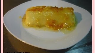 FLAN DE NARANJA CON MERMELADA  Mis Recetas [upl. by Gnok100]