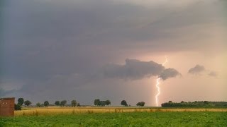 Gewitter mit heftigen Erdblitzen [upl. by Yedoc]