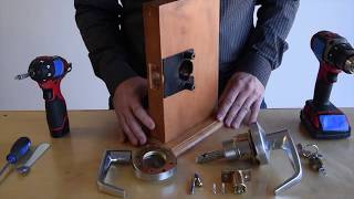 MB1 Grade 1 Cylindrical Lock Installation [upl. by Neiht474]