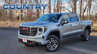 REVIEW 2023 GMC Sierra 1500 AT4 STK 60358 [upl. by Anaynek]