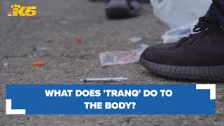 What does tranq do to the body HealthLink [upl. by Liberati821]