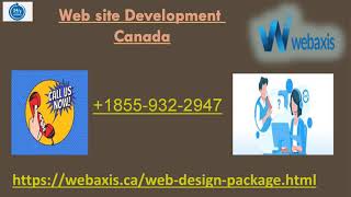 Web site development canada 18559322947 [upl. by Adnic731]