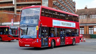 Bus variety in Waltham Cross on 12th April 2023 [upl. by Lennox]