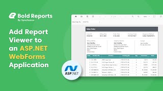 Add Report Viewer Control to an ASPNET WebForms Application [upl. by Northington]