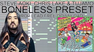 BONELESS PRESET  DROP LEAD  STEVE AOKI CHRIS LAKE amp TUJAMO [upl. by Mallin15]