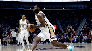 Pelicans Stat Leader Highlights Zion Williamson scores 16 points vs Orlando Magic Preseason [upl. by Andryc]