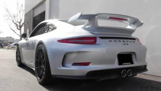 Porsche 911 GT3  Akrapovic Titanium Exhaust [upl. by Briano178]