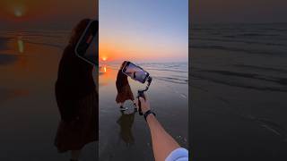 Catch the golden hour in SpinShot mode 🌇 DJI Osmo Mobile 6 🎬 IG hosseinhaddadi sunset [upl. by Tade]