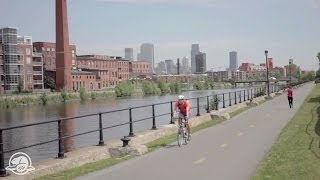 The Lachine Canal in the Heart of Montréal [upl. by Vaenfila]