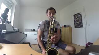 Improvisation Saxophone  No Title [upl. by Assirroc]