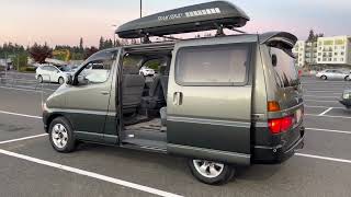 Sold 1997 Toyota Granvia Q 4WD full time 30L turbo diesel AR RHD part3 [upl. by Arytal]