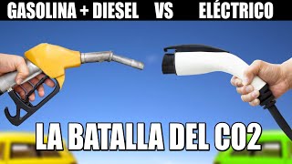 Eléctrico VS gasolina VS diésel la batalla del CO2 [upl. by Camala]