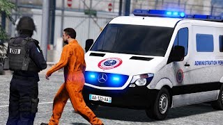 GTALSPDFR TRANSFERT DE PRISONNIER  ERIS  ADMINISTRATION PÉNITENTIAIRE 126 [upl. by Niveek]