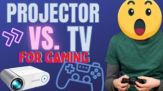 TV vs Projector for Gaming [upl. by Rhoads252]