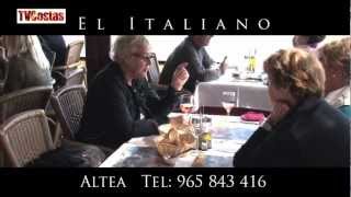 El Italiano Pizzeria Italian Restaurant Altea Costa Blanca Spain [upl. by Olodort381]