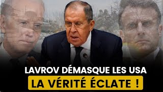 LEXCELLENT DISCOURS DE LAVROV  PLUS PERSONNE NE POURRA DIRE QUIL NÉTAIT PAS INFORMÉ [upl. by Car]