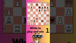 White to play and win chess chesspuzzles [upl. by Aillimat]