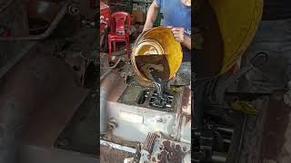 Changing hydraulic oil [upl. by Niwhsa]