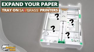 How to Expand Your Sawgrass SG500SG1000 Paper Tray [upl. by Horan]