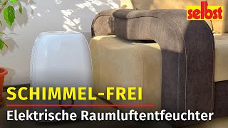 Schimmelfrei mit elektrischen Raumluftentfeuchtern [upl. by Natsyrk]