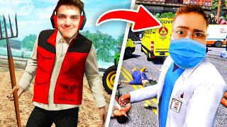 KATUNARI SHKON NE QYTET  GTA 5 SHQIP ME ROLE [upl. by Cornwall]