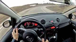 2012 Mazda2  WINDING ROAD Quick Drive [upl. by Arot]