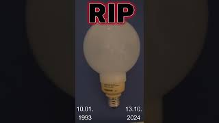 RIP geliebte Glühlampe 😉 [upl. by Almeeta]