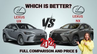 2024 Lexus UX 250h vs 2023 Lexus NX 350h [upl. by Eleni]