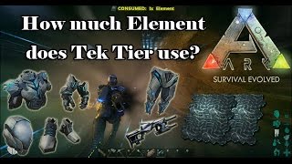 How much Element does Tek Tier use [upl. by Steve]