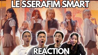 WE ARE SPEECHLESS  LE SSERAFIM 르세라핌 Smart MV  Special Performance REACTION [upl. by Kizzie671]