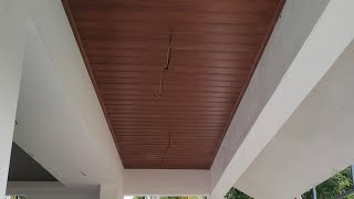 PVC ceiling installation false ceiling fitting shorts pvc [upl. by Einallem]