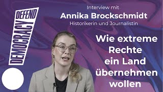 Interview Wie extreme Rechte ein Land übernehmen wollen  Lektionen aus den USA [upl. by Anayit]