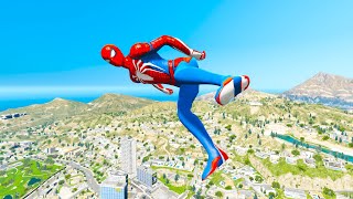 GTA 5 Epic Ragdoll GREEN SPIDERMAN VS RED MINIONVS GREEN HULK Euphoria Physics amp Funny Fails [upl. by Laing]