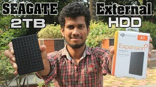 Rs499 Seagate 2TB External Hard Drive  HDD Unboxing  Review  Dekh Review HindiUrdu [upl. by Llerdna]