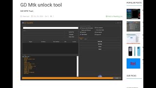 GD Mtk unlock tool [upl. by Sliwa]