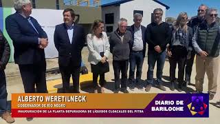 INAUGURACIÓN DE LA PLANTA DEPURADORA DE LÍQUIDOS CLOACALES DEL PITBA [upl. by Omsare]