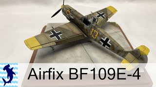 Airfix BF 109E4 Full Build [upl. by Ahseal942]