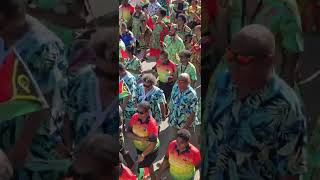 Vanuatu 44th Independence Victory March 2024 [upl. by Netsirhc]