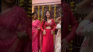 Tel Rasam Mei Kiya Khub Fun 😍😻 neetubisht minivlog trendingonshorts shorts trending wedding [upl. by Ettenawtna555]