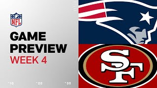 New England Patriots vs San Francisco 49ers  2024 Week 4 Game Preview [upl. by Steel]