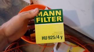 Oil filters MANN vs WIX [upl. by Udall425]